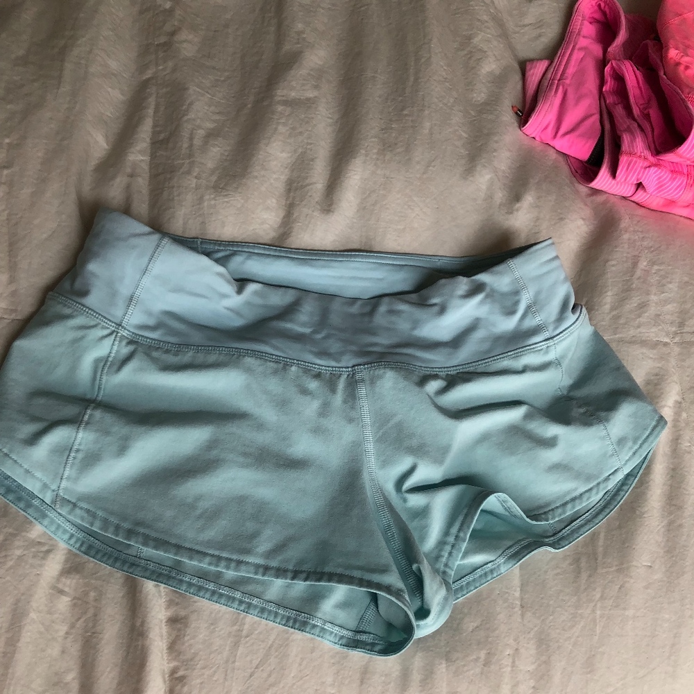 Lululemon speed shorts size 4